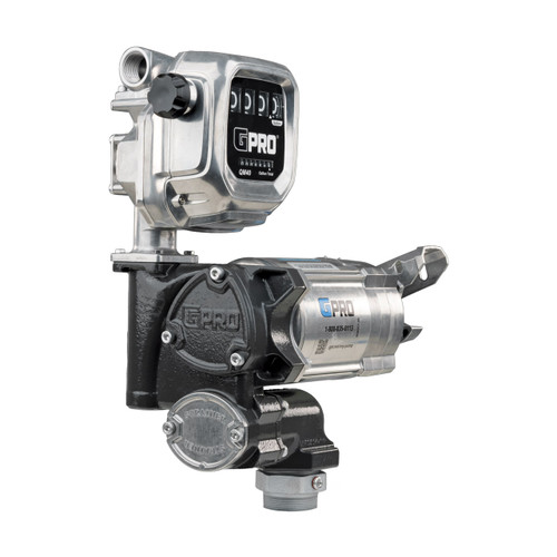 GPI GPRO V20-115PO+QM40 Series 1 in. 115V AC 20 GPM Fuel Transfer Pump w/ QM Fuel Meter