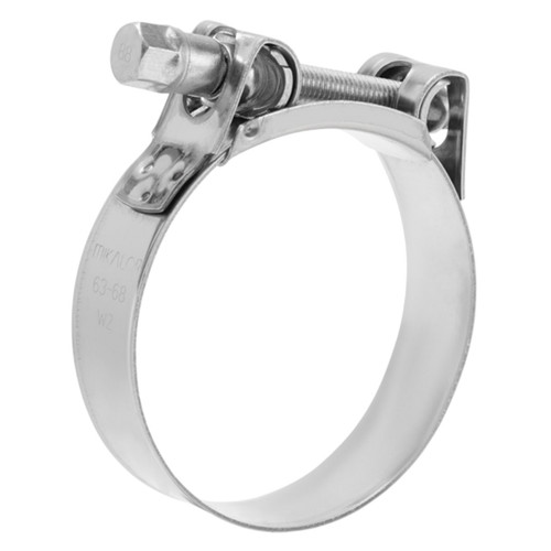 Mikalor Clamps LLC 03019215 85-91 mm AISI 430 Stainless Steel Supra W2 Hose Clamp - Box Qty 25