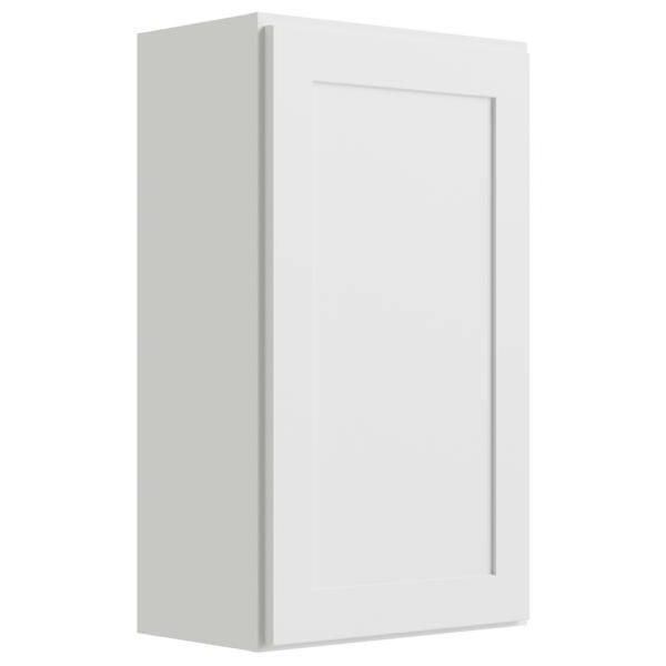 Cnc Cabinetry Luxor White Wall Cabinet 9w X 36h