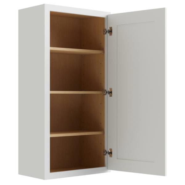 Cnc Cabinetry Luxor White Wall Cabinet 9w X 42h
