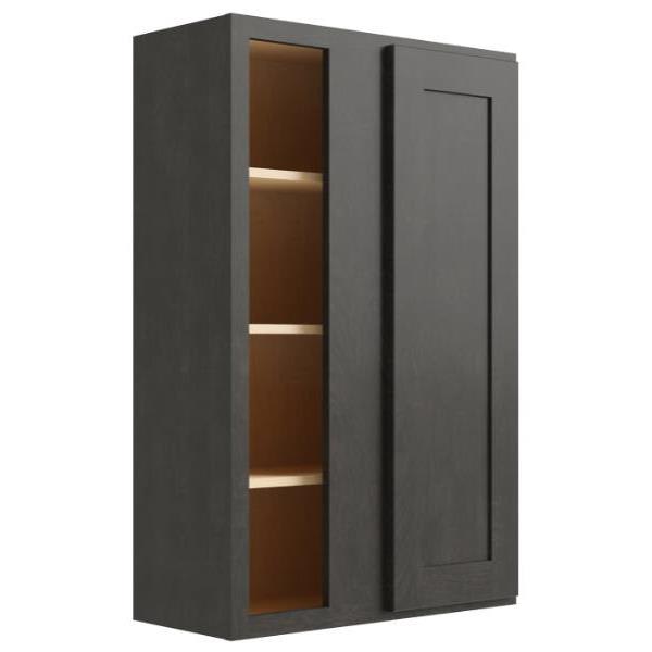 Cnc Cabinetry Luxor Smoky Grey Blind Wall Cabinet 39w X 42h