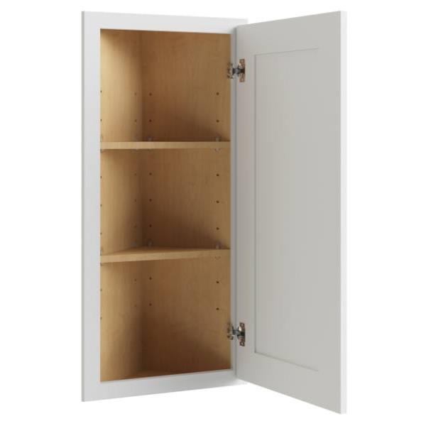 Cnc Cabinetry Luxor White Wall End Cabinet 12.25w X 42h