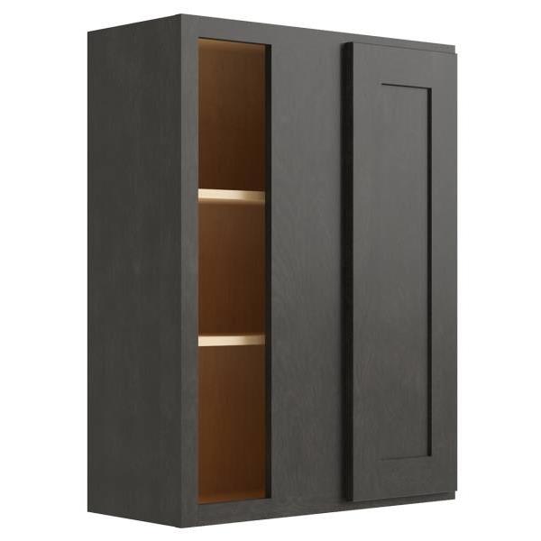Cnc Cabinetry Luxor Smoky Grey Blind Wall Cabinet 39w X 36h