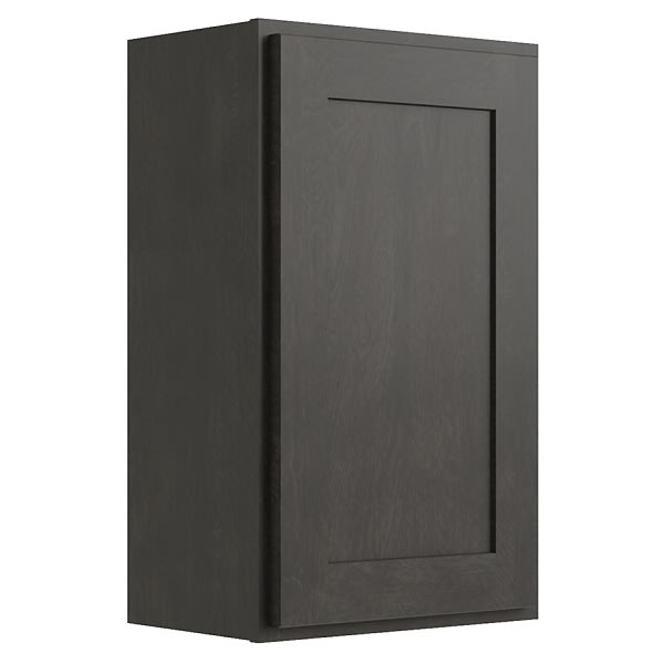 Cnc Cabinetry Luxor Smoky Grey Wall Cabinet 21w X 18h