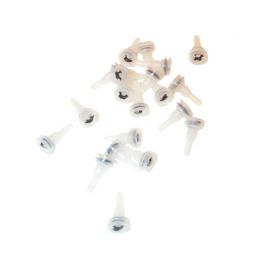 Siemens 192-486 Straight White Plug-In Adapter 20-Pack