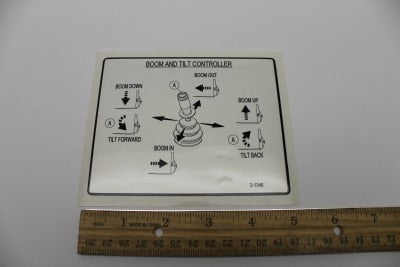 Genie Part # 2-1346GT – Decal, 4way Controller