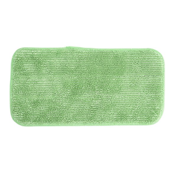Microworks Microworks Flat Microfiber Pad, 11 Inches, Green, Package Of 12
