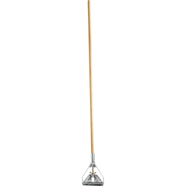 Rubbermaid Commercial Easy Change 60 In. Wood Side Gate Wet Mop Handle (12-Pack)