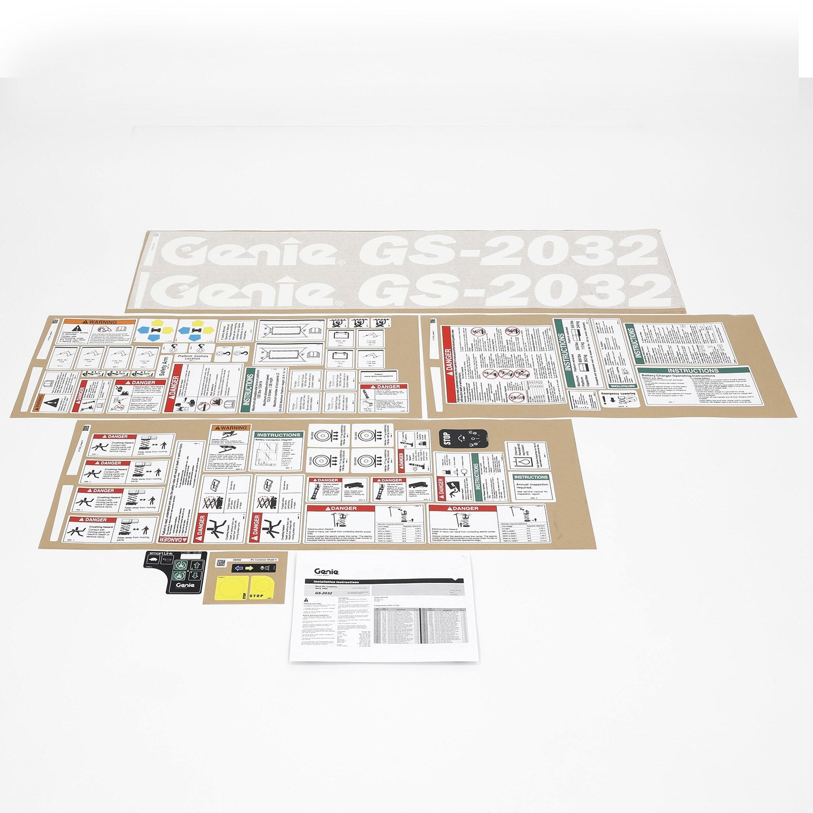 Genie Part # 217252GT – Decal Kit