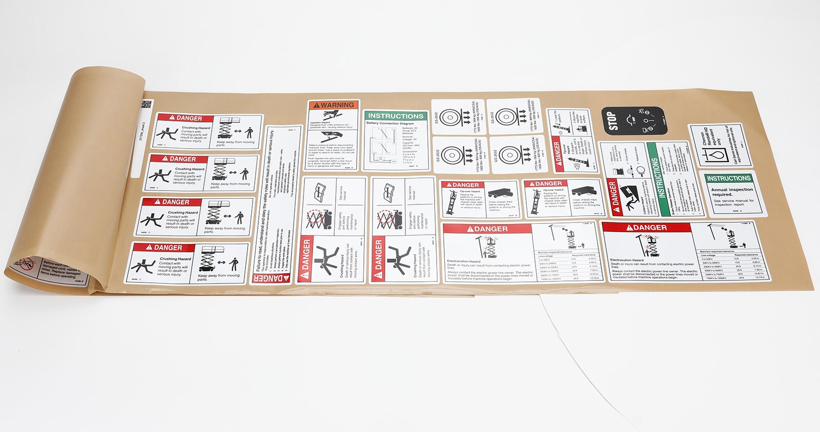Genie Part # 217254GT – Decal Kit