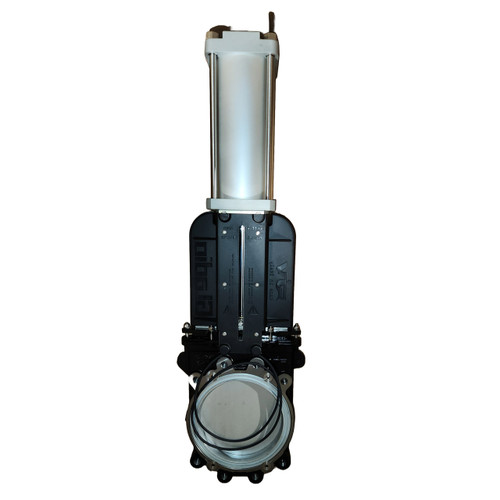 RIV Gladio 10 in. Knife Gate Valve W/ Air Cylinder 100 PSI