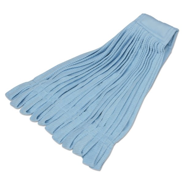 Skilcraft Microfiber Tube Mop Heads Blue 5.5" Headband