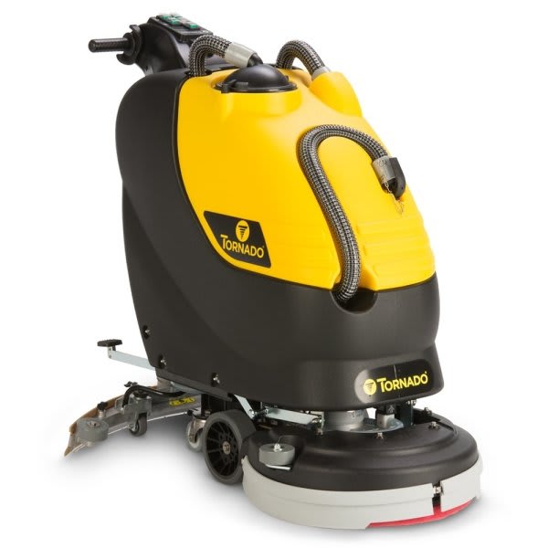 Tornado 20 In. Disc Scrubber, Brush Assist