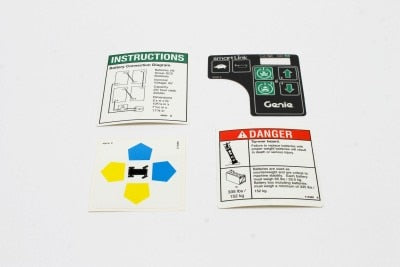 Genie Part # 232053GT – Decal Kit