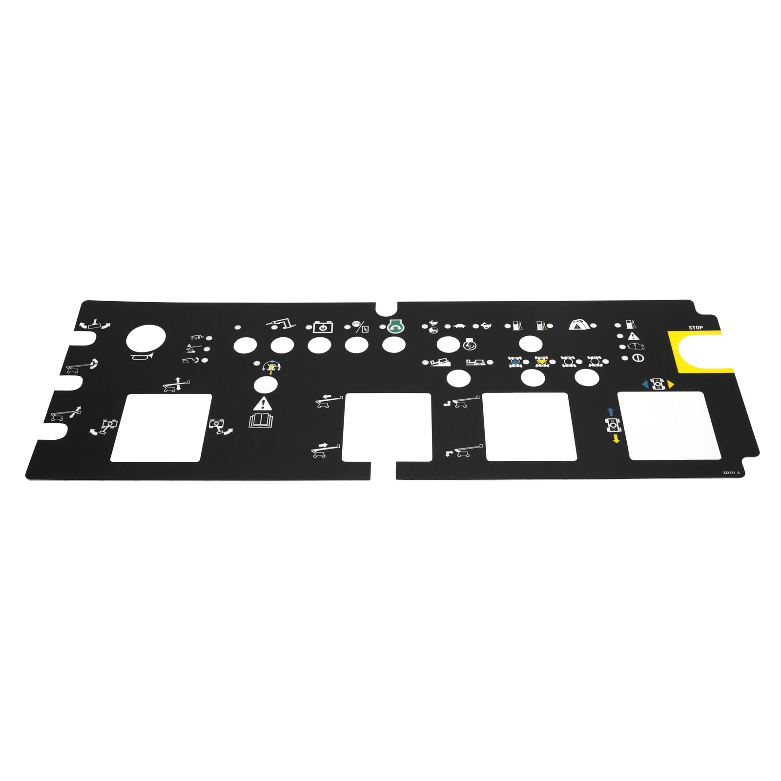 Genie Part # 233131GT – Decal, Platform Control Panel