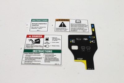 Genie Part # 233221GT – Decal Kit