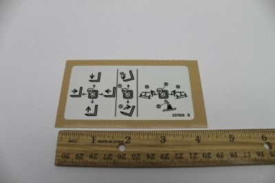 Genie Part # 237606GT – Decal 4way Controller