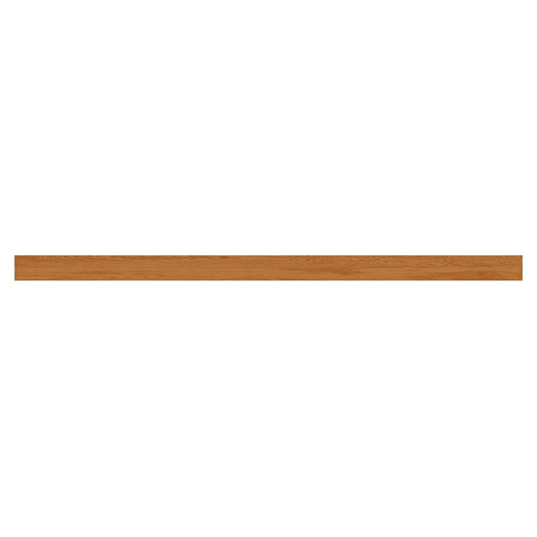 Hampton Bay 91.5 in. W x 0.125 in. D x 4.5 in. H Assembled Raised Panel Molding, Medium Oak