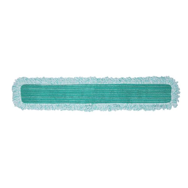 Renown 36, Green Microfiber Fringe Dust Mop, Package Of 3