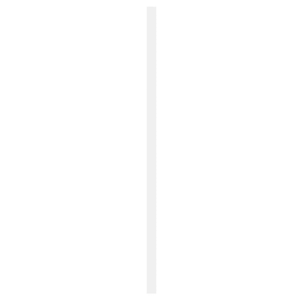 Hampton Bay Hampton Bay Hampton, Shaker 3 in. W x 91.5 in. H x 0.75 in. D Assembled Filler, Satin White