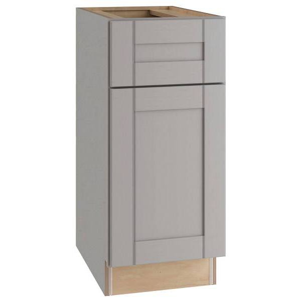 Mill'S Pride Richmond Shaker Ready To Assemble Kitchen Cabinet, Vesuvius Gray, 21"X34.5"X24"