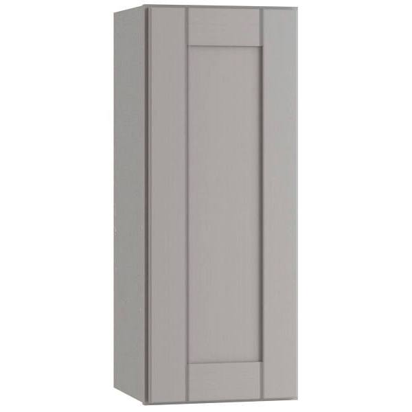 Mill'S Pride Richmond Shaker Ready To Assemble Wall Cabinet, Single, Vesuvius Gray, 9"X30"X12"