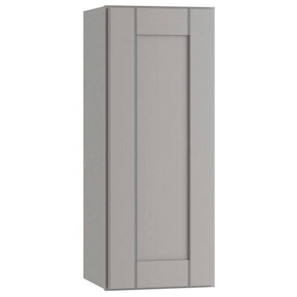 Mill'S Pride Richmond Shaker Ready To Assemble Wall Cabinet, Single, Vesuvius Gray, 9"X36"X12"