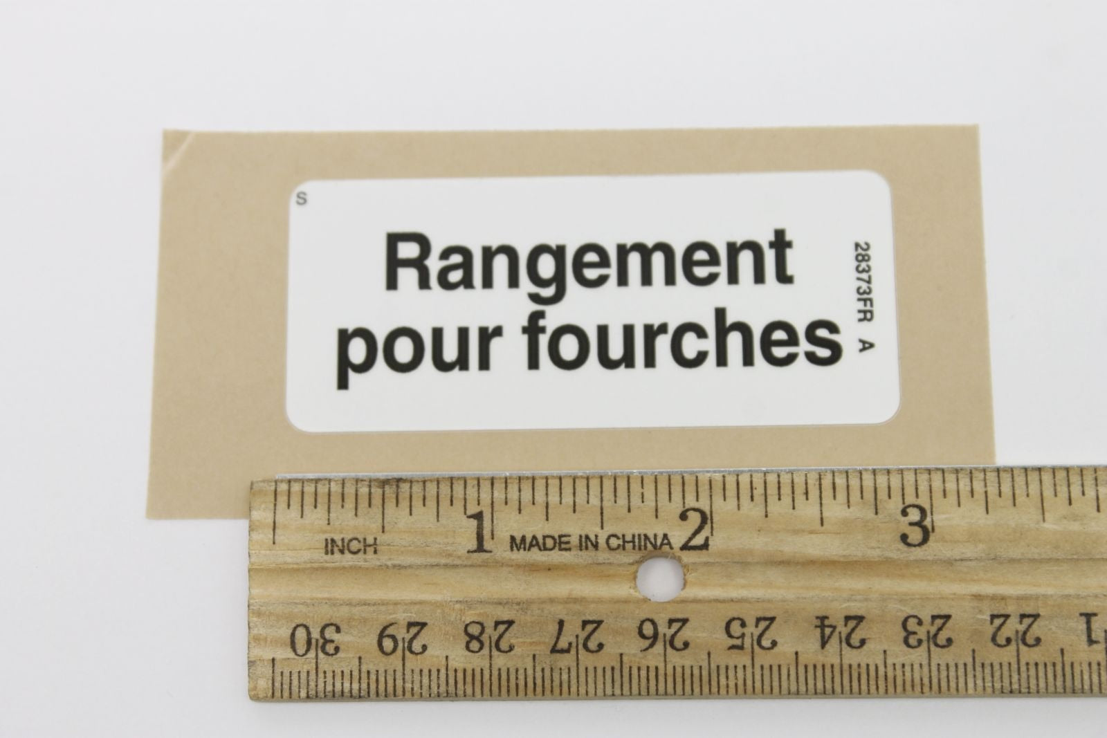 Genie Part # 28373FRGT – Decal, Fork Lift Pocket
