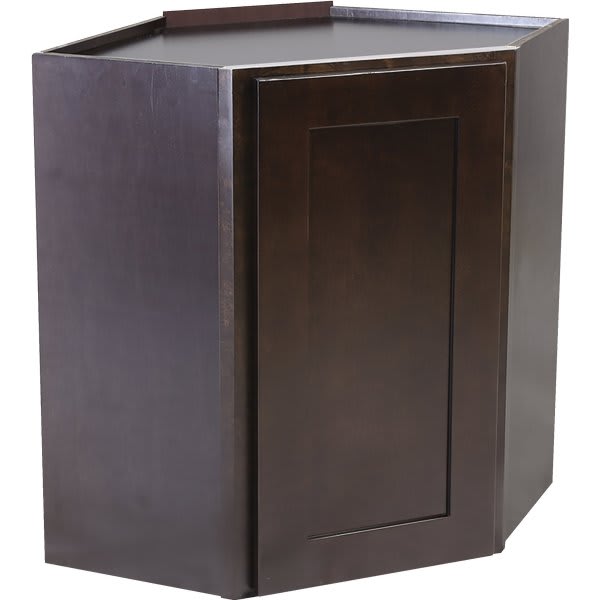 Design House 24 X 30 X 12" Espresso Corner Wall Cabinet, Fully-Assembled