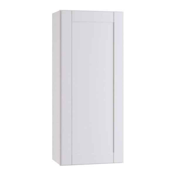 Mill'S Pride Richmond Shaker Ready To Assemble Wall Cabinet, Single, Verona White, 18"X42"X12"