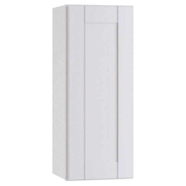 Mill'S Pride Richmond Shaker Ready To Assemble Wall Cabinet, Single, Verona White, 12"X30"X12"