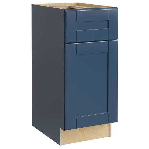Mill'S Pride Richmond Shaker Ready To Assemble Kitchen Cabinet, Valencia Blue, 21"X34.5"X24"