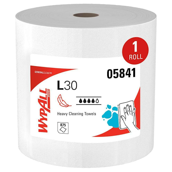 Wypall Generalclean L30 Heavy Duty Cleaning Towels, Case Of 950