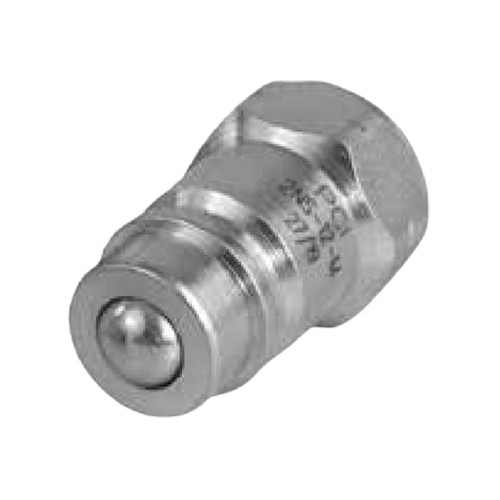 PCI 2NS-12-M NS ISO-5675 1/2 in. Body 1/2 in. NPTF Steel Ball Type Couplings - Plug