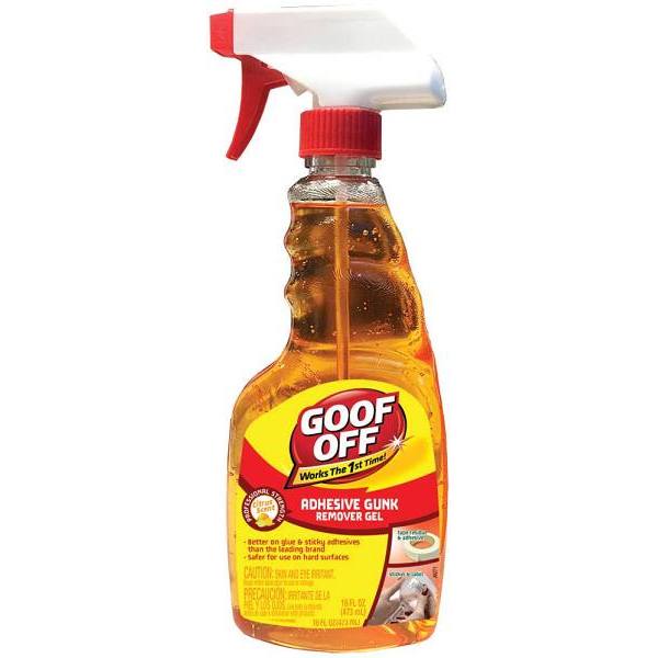Goof Off 16 Oz. Adhesive Gunk Remover Trigger Spray Bottle