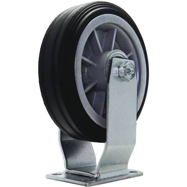 Snap-Loc 6 All-Terrain Rubber Fixed Caster