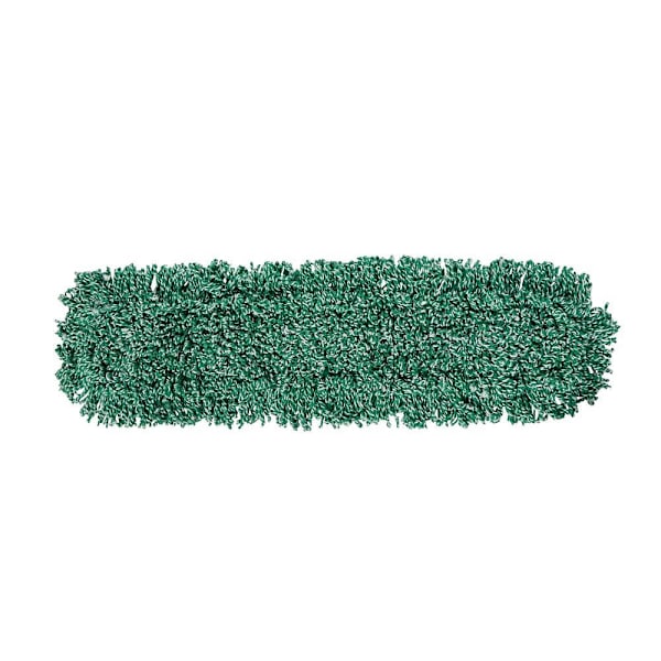 Rubbermaid Commercial Microfiber Loop Dust Mop Head, 36 In., Green