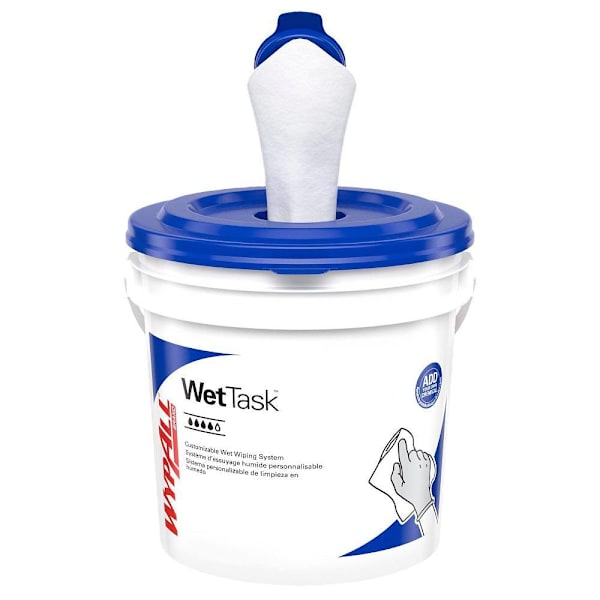 Wypall Criticalclean Wettask Prep Wipers For Disinfectants, Case Of 6