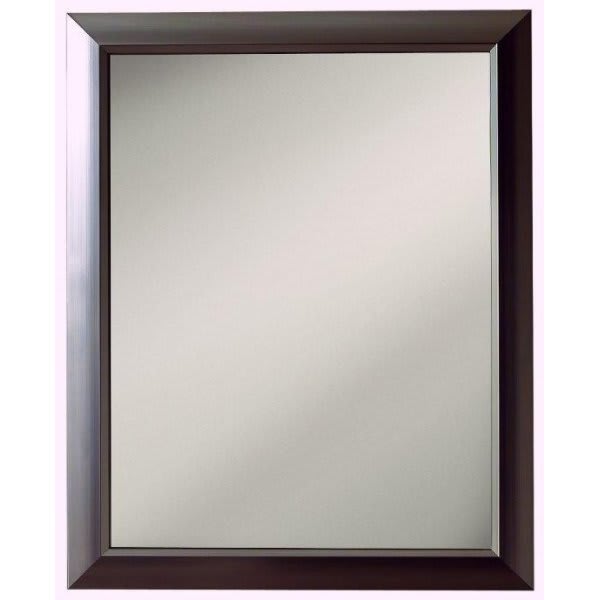 Jensen Medicine Cabinet 15 X 19" Stainless Steel With Satin Nickel Frame