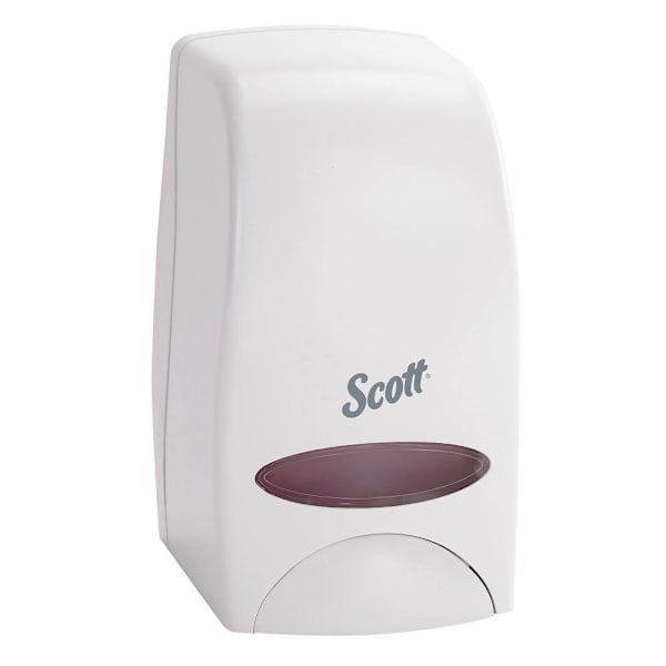 Scott Essential Manual Skin Care Dispenser, 1 Liter Capacity, White