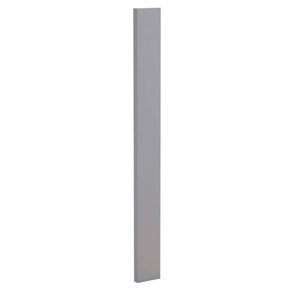 Mill'S Pride Richmond Kitchen Cabinet Filler Strip, Vesuvius Gray, 3"X36"X0.75"