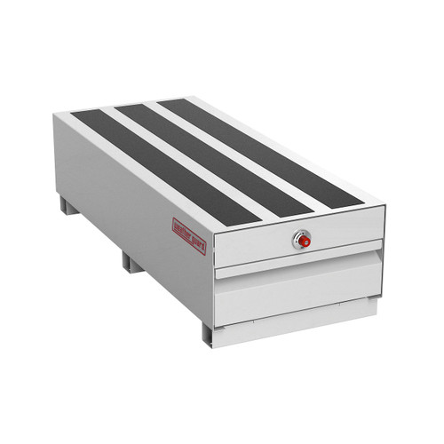 Weather Guard 336-3-04 Pack Rat Two Drawer Unit - 48 in. x 20 in. x 13 in., White