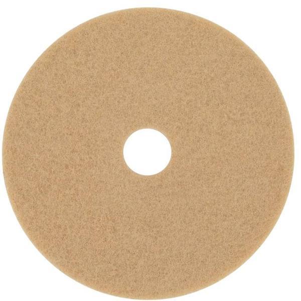 3M 20" Tan Burnishing Floor Pad Package Of 5