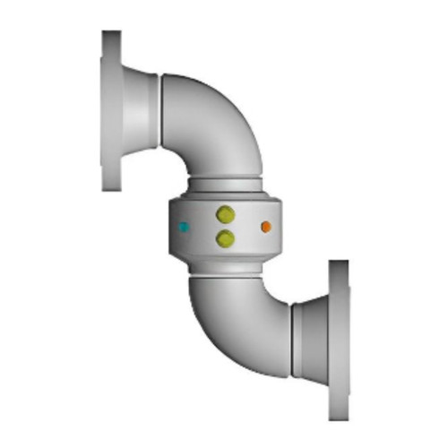 OPW 3440F-0402 4 in. Fabricated Steel Style 40 Swivel - 150 x 150 ANSI Flange End Connections, Fluorocarbon