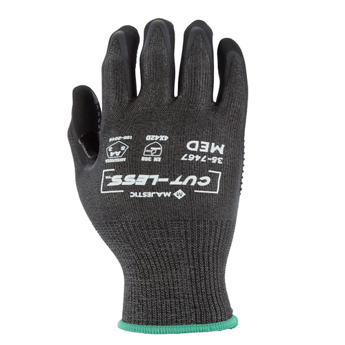 Majestic 35-7467 Cut-Less Korplex Cut Resistant Gloves- Large, Pack of 12