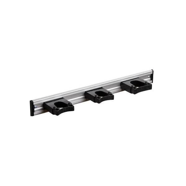 Toolflex Original 20" Wall-Mounted Tool Organizer-3 Adjustable Holders Black