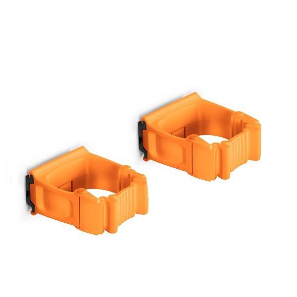 Toolflex One Universal Holder Includes Wall Adapter Black Package Of 2