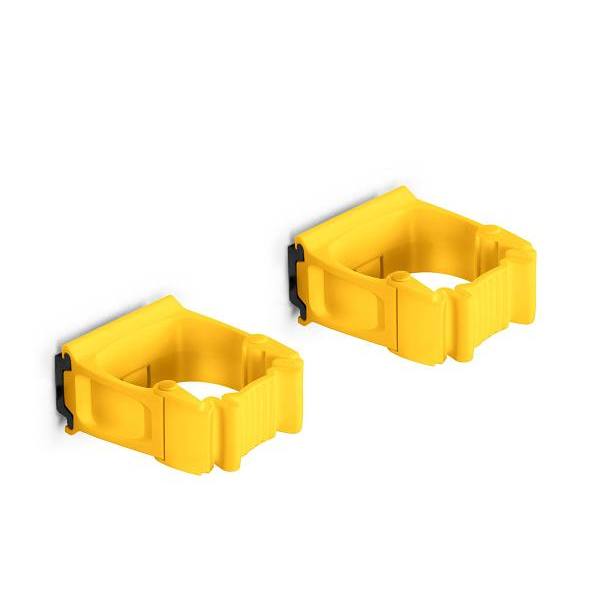 Toolflex One Universal Holder Includes Wall Adapter Yellow Package Of 2