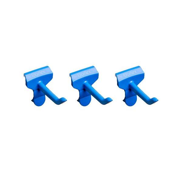 Toolflex One Universal Hook Requires Rail Blue Package Of 3