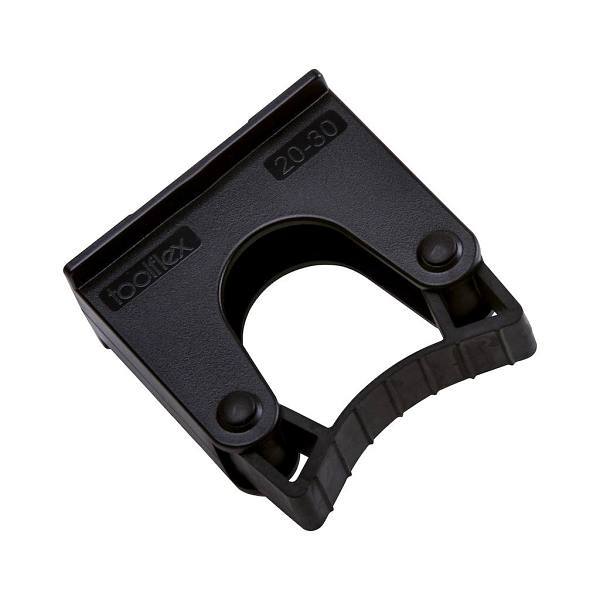 Toolflex Original Medium Tool Holder Mounts To Wall Or 20-36" Rail Black Package Of 2